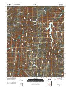 Ridgeville North Carolina Historical topographic map, 1:24000 scale, 7.5 X 7.5 Minute, Year 2010