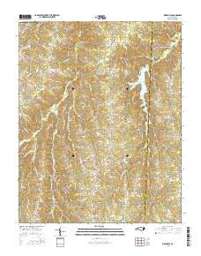 Ridgeville North Carolina Current topographic map, 1:24000 scale, 7.5 X 7.5 Minute, Year 2016