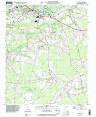 Rivermont North Carolina Historical topographic map, 1:24000 scale, 7.5 X 7.5 Minute, Year 1998