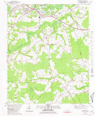 Rivermont North Carolina Historical topographic map, 1:24000 scale, 7.5 X 7.5 Minute, Year 1980