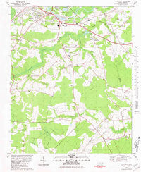 Rivermont North Carolina Historical topographic map, 1:24000 scale, 7.5 X 7.5 Minute, Year 1980