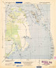 Roanoke Island North Carolina Historical topographic map, 1:125000 scale, 30 X 30 Minute, Year 1943