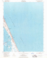 Roanoke Island NE North Carolina Historical topographic map, 1:24000 scale, 7.5 X 7.5 Minute, Year 1953