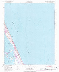 Roanoke Island NE North Carolina Historical topographic map, 1:24000 scale, 7.5 X 7.5 Minute, Year 1953