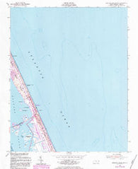 Roanoke Island NE North Carolina Historical topographic map, 1:24000 scale, 7.5 X 7.5 Minute, Year 1953