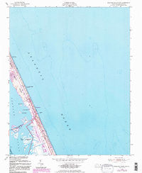 Roanoke Island NE North Carolina Historical topographic map, 1:24000 scale, 7.5 X 7.5 Minute, Year 1953