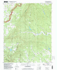Roaring Gap North Carolina Historical topographic map, 1:24000 scale, 7.5 X 7.5 Minute, Year 1997
