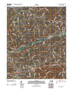 Roaring River North Carolina Historical topographic map, 1:24000 scale, 7.5 X 7.5 Minute, Year 2010