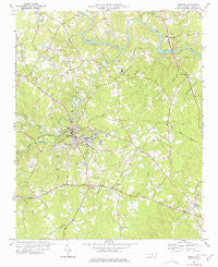 Robbins North Carolina Historical topographic map, 1:24000 scale, 7.5 X 7.5 Minute, Year 1977