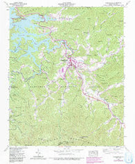 Robbinsville North Carolina Historical topographic map, 1:24000 scale, 7.5 X 7.5 Minute, Year 1940