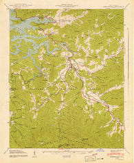 Robbinsville North Carolina Historical topographic map, 1:24000 scale, 7.5 X 7.5 Minute, Year 1940