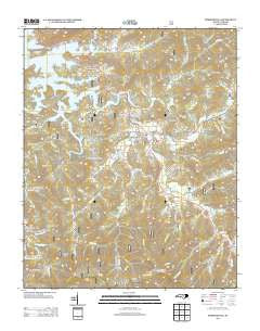 Robbinsville North Carolina Historical topographic map, 1:24000 scale, 7.5 X 7.5 Minute, Year 2013
