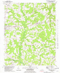Robersonsville East North Carolina Historical topographic map, 1:24000 scale, 7.5 X 7.5 Minute, Year 1981