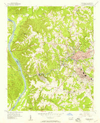 Rockingham North Carolina Historical topographic map, 1:24000 scale, 7.5 X 7.5 Minute, Year 1956