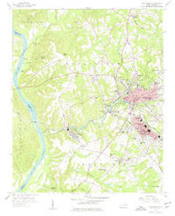 Rockingham North Carolina Historical topographic map, 1:24000 scale, 7.5 X 7.5 Minute, Year 1956