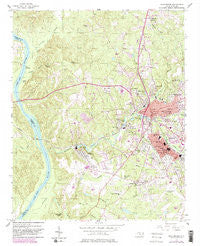 Rockingham North Carolina Historical topographic map, 1:24000 scale, 7.5 X 7.5 Minute, Year 1956