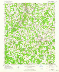 Rockwell North Carolina Historical topographic map, 1:24000 scale, 7.5 X 7.5 Minute, Year 1962