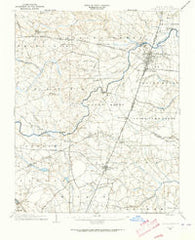 Rocky Mount North Carolina Historical topographic map, 1:62500 scale, 15 X 15 Minute, Year 1902