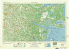 Rocky Mount North Carolina Historical topographic map, 1:250000 scale, 1 X 2 Degree, Year 1954