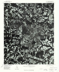 Rocky Mount North Carolina Historical topographic map, 1:24000 scale, 7.5 X 7.5 Minute, Year 1975