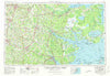 Rocky Mount North Carolina Historical topographic map, 1:250000 scale, 1 X 2 Degree, Year 1953