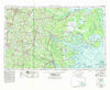 Rocky Mount North Carolina Historical topographic map, 1:250000 scale, 1 X 2 Degree, Year 1953