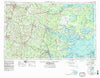 Rocky Mount North Carolina Historical topographic map, 1:250000 scale, 1 X 2 Degree, Year 1953