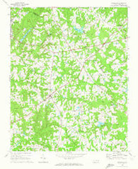 Rolesville North Carolina Historical topographic map, 1:24000 scale, 7.5 X 7.5 Minute, Year 1967