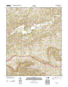 Ronda North Carolina Historical topographic map, 1:24000 scale, 7.5 X 7.5 Minute, Year 2013
