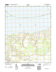Roper North North Carolina Historical topographic map, 1:24000 scale, 7.5 X 7.5 Minute, Year 2013