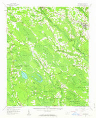 Roseboro North Carolina Historical topographic map, 1:62500 scale, 15 X 15 Minute, Year 1959