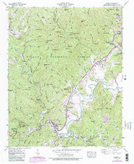 Rosman North Carolina Historical topographic map, 1:24000 scale, 7.5 X 7.5 Minute, Year 1945