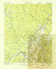 Rosman North Carolina Historical topographic map, 1:24000 scale, 7.5 X 7.5 Minute, Year 1935