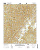 Rosman North Carolina Current topographic map, 1:24000 scale, 7.5 X 7.5 Minute, Year 2016