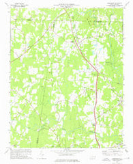Rougemont North Carolina Historical topographic map, 1:24000 scale, 7.5 X 7.5 Minute, Year 1974
