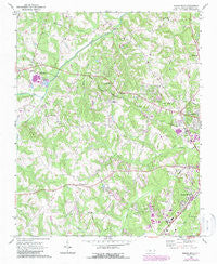 Rowan Mills North Carolina Historical topographic map, 1:24000 scale, 7.5 X 7.5 Minute, Year 1969