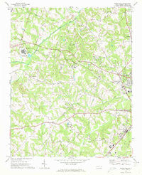 Rowan Mills North Carolina Historical topographic map, 1:24000 scale, 7.5 X 7.5 Minute, Year 1969