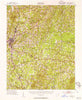 Roxboro North Carolina Historical topographic map, 1:62500 scale, 15 X 15 Minute, Year 1943