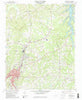 Roxboro North Carolina Historical topographic map, 1:24000 scale, 7.5 X 7.5 Minute, Year 1982