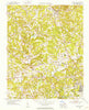 Rural Hall North Carolina Historical topographic map, 1:24000 scale, 7.5 X 7.5 Minute, Year 1951