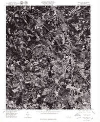 Rural Hall North Carolina Historical topographic map, 1:24000 scale, 7.5 X 7.5 Minute, Year 1977