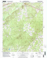 Russellville North Carolina Historical topographic map, 1:24000 scale, 7.5 X 7.5 Minute, Year 2002