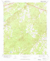 Russellville North Carolina Historical topographic map, 1:24000 scale, 7.5 X 7.5 Minute, Year 1971