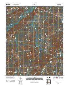 Russellville North Carolina Historical topographic map, 1:24000 scale, 7.5 X 7.5 Minute, Year 2010