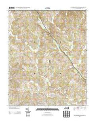 Rutherfordton North North Carolina Historical topographic map, 1:24000 scale, 7.5 X 7.5 Minute, Year 2013