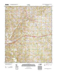 Rutherfordton South North Carolina Historical topographic map, 1:24000 scale, 7.5 X 7.5 Minute, Year 2013