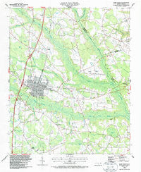 Saint Pauls North Carolina Historical topographic map, 1:24000 scale, 7.5 X 7.5 Minute, Year 1986