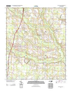Saint Pauls North Carolina Historical topographic map, 1:24000 scale, 7.5 X 7.5 Minute, Year 2013