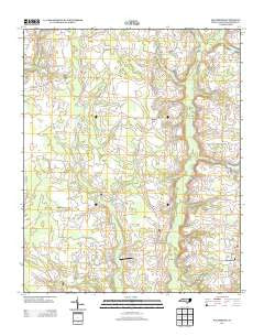 Salemburg North Carolina Historical topographic map, 1:24000 scale, 7.5 X 7.5 Minute, Year 2013