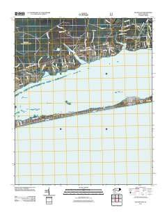 Salter Path North Carolina Historical topographic map, 1:24000 scale, 7.5 X 7.5 Minute, Year 2011